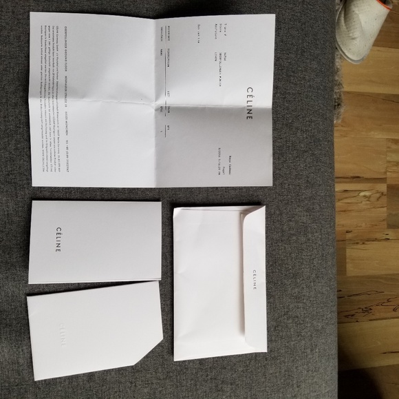 Brand new Celine Nano Navy with Red trim - Picture 7 of 10